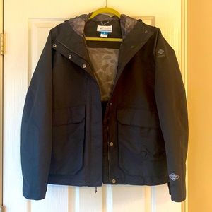 Columbia Omni-Tech black Xl jacket
